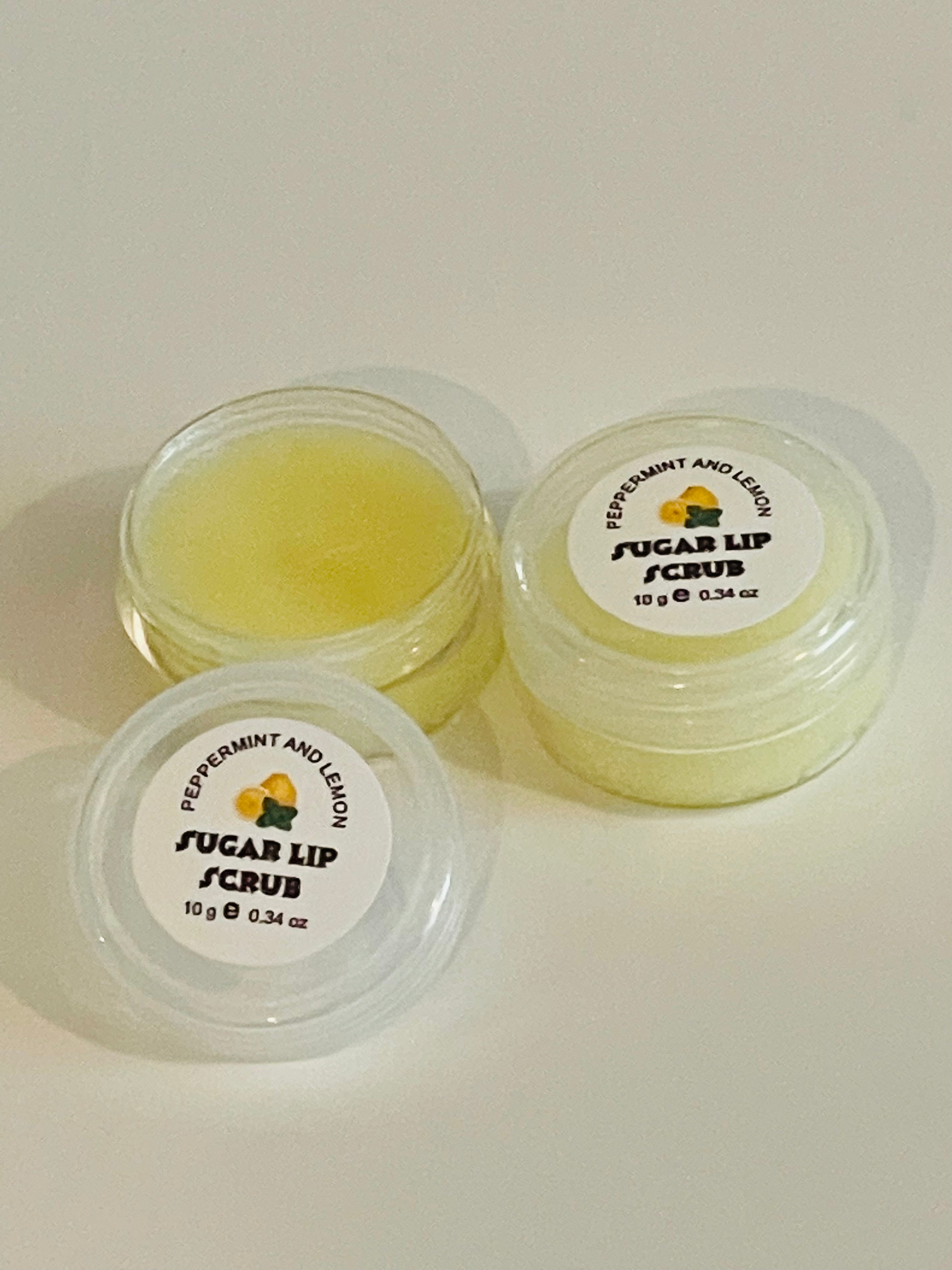 Peppermint and Lemon Sugar Scrub